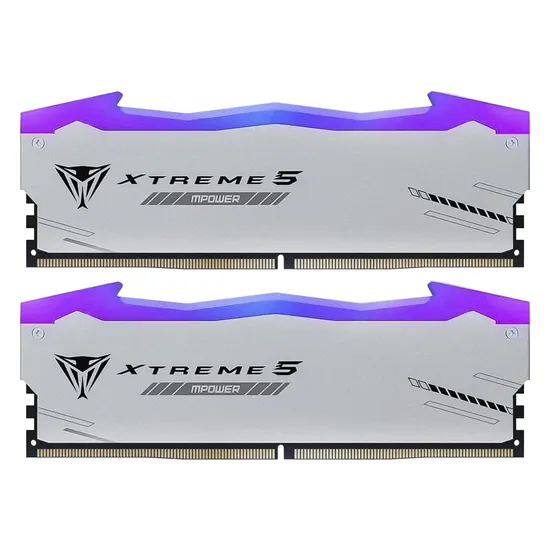 Memória RAM Patriot Viper Xtreme 5 RGB 48GB (2x24GB) DDR5 6400 MT/s CL32 - PVXR548G64C32KM