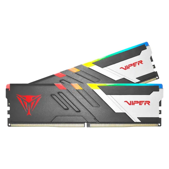Memória RAM Patriot Viper Venom RGB 48GB (2x24GB) DDR5 6000 MT/s CL36 - PVVR548G600C36K
