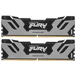 Memória RAM Kingston Fury Renegade DDR5 96GB (2x48GB) 6000 MT/s - Preto / Prata (KF560C32RSK2-96)