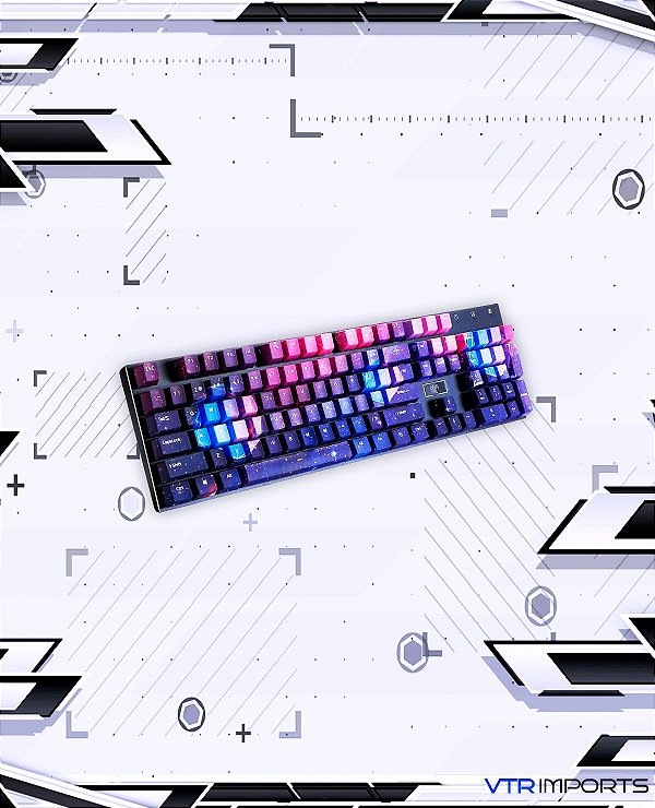 (PRONTA ENTREGA) Keycaps Galaxy (Teclado Full-Size)