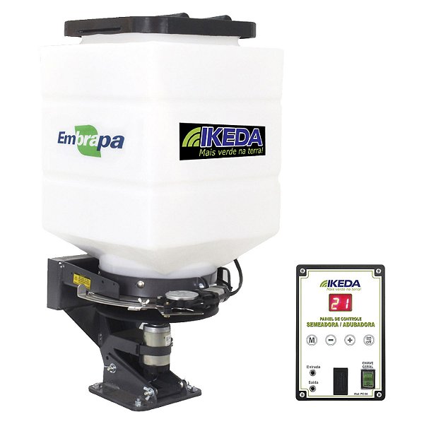 Semeadora Adubadora para Tratores Ms60 CR IKEDA Embrapa 12v