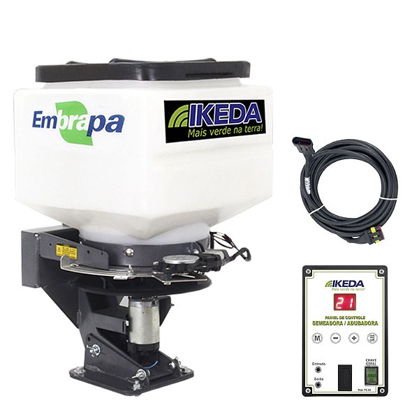 Semeadora Adubadora para Tratores Ms40 CR F15 IKEDA Embrapa 12v