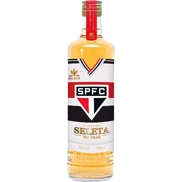 Cachaça Seleta Tricolor 700 Ml - São Paulo