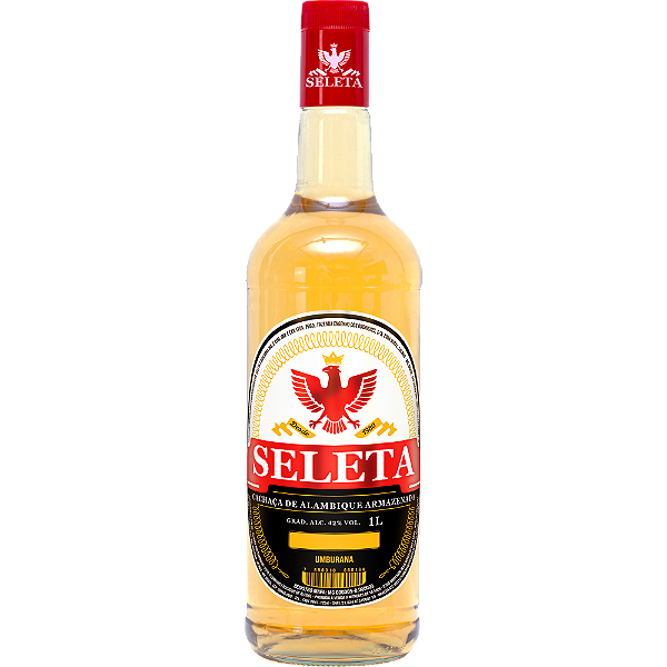 Cachaça Seleta Ouro 1 Litro