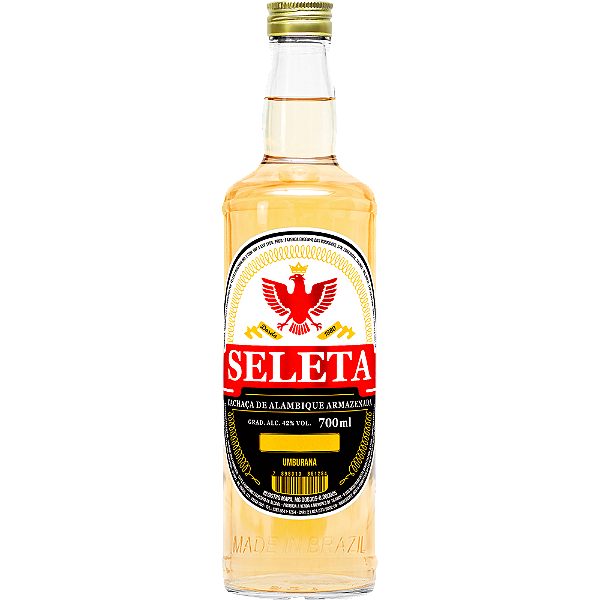 Cachaça Seleta Ouro 700 Ml