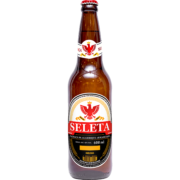 Cachaça Seleta Ouro 600 Ml