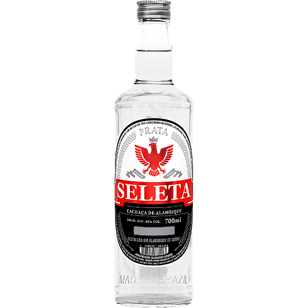 Cachaça Seleta Prata 700 Ml