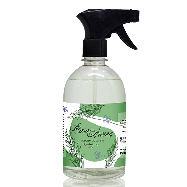 Água Perfumada para Tecidos CASA AROMA 500ml