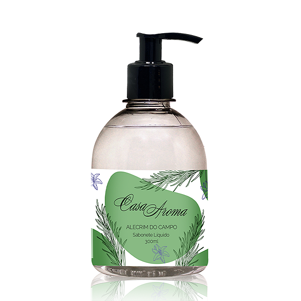 SABONETE LÍQUIDO 300ML CASA AROMA