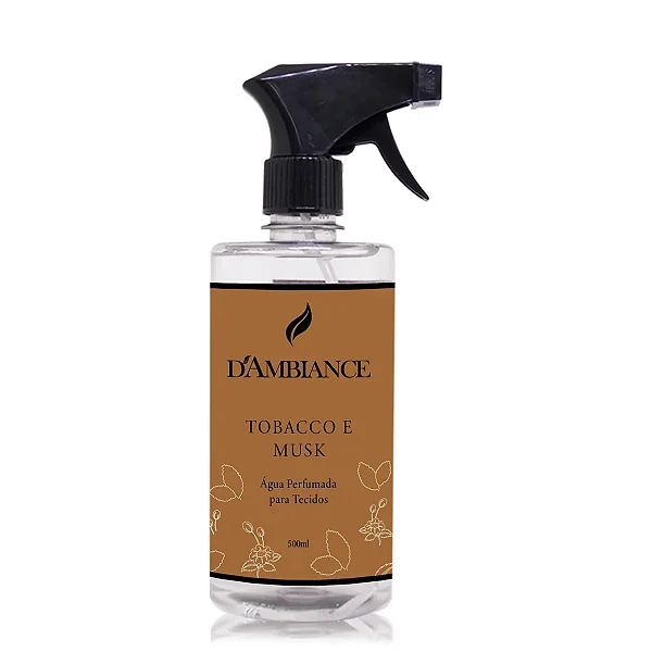 Água Perfumada para Tecidos DAMBIANCE - Tobacco e Musk 500ml