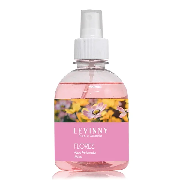 Água Perfumada para Tecidos LEVINNY - Flores 250ml