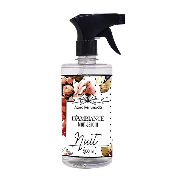 ÁGUA PERFUMADA PARA TECIDOS MON JARDIN - NUIT 500ML