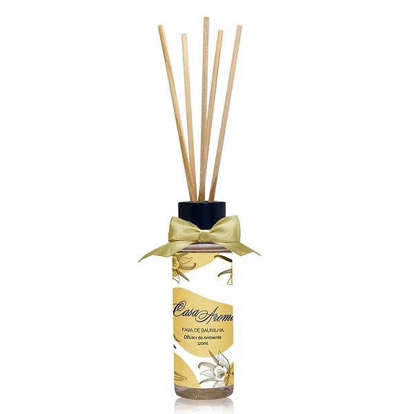Difusor de Ambiente CASA AROMA - Fava de Baunilha 120ml