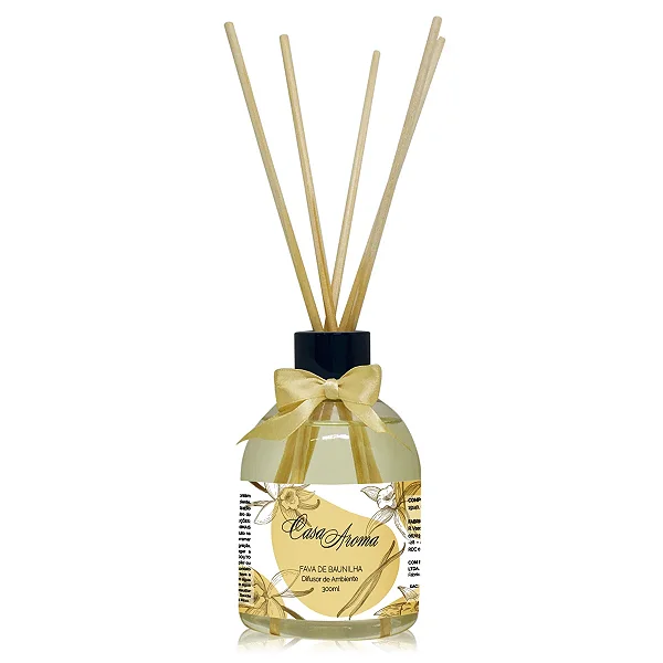 Difusor de Ambiente CASA AROMA - Fava de Baunilha 300ml