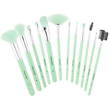 KIT DE PINCEIS NEON VERDE MACRILAN