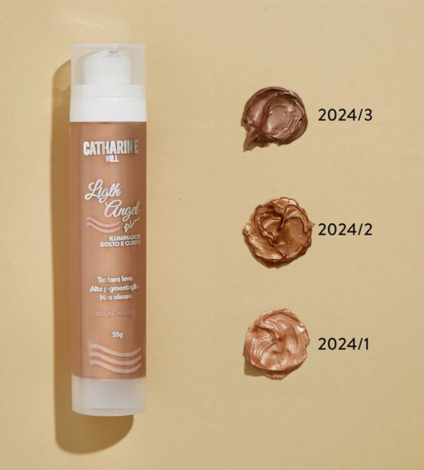 ILUMINADOR ROSTO E CORPO LIGHT ANGEL PRI LESSA CATHARINE HILL