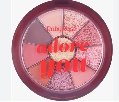 PALETA DE SOMBRAS ADORO YOU RUBY ROSE