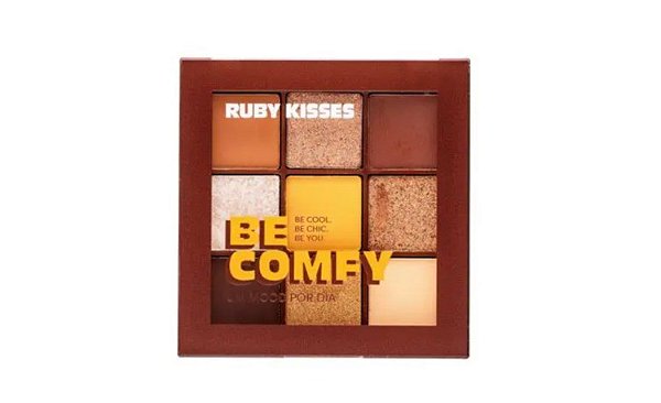 PALETA DE SOMBRAS BE COMFY RUBY KISSES