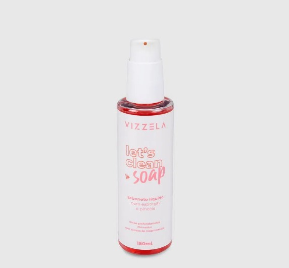 SABONETE LÍQUIDO PARA PINCÉIS LET'S CLEAN SOAP VIZZELA