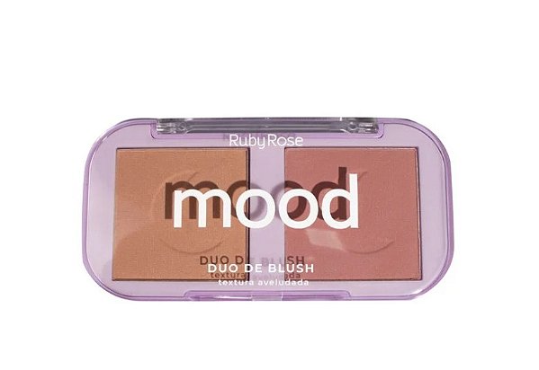 DUO DE BLUSH MOOD COR 1 RUBY ROSE