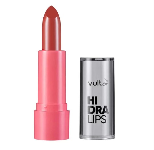 BATOM EM BALA HIDRA LIPS ROSA PINK VULT