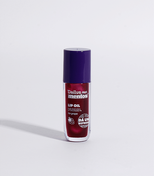 LIP OIL PLUMP ICE GRAPE MENTOS FEAT DAILUS