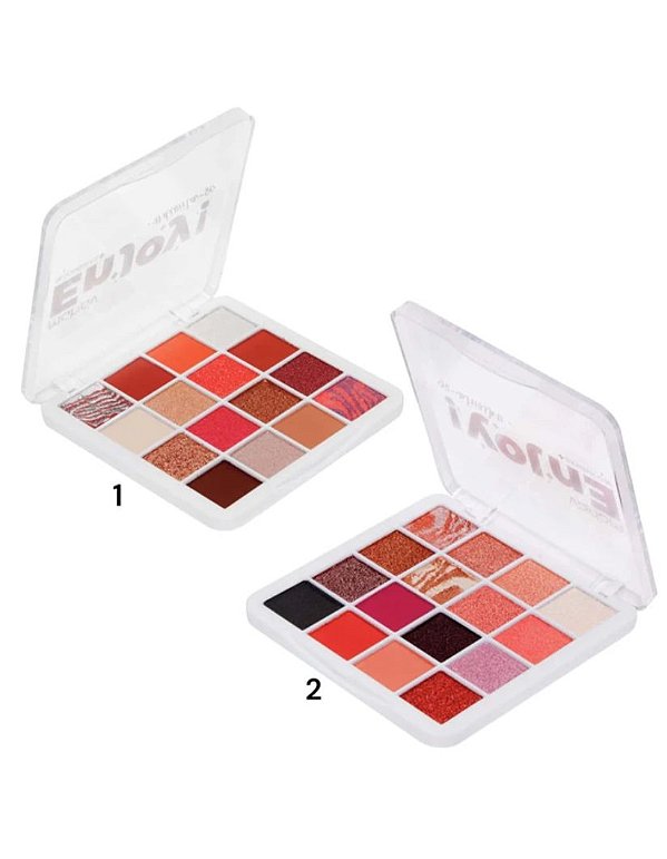 PALETA DE SOMBRAS ENJOY 16 CORES MAHAV