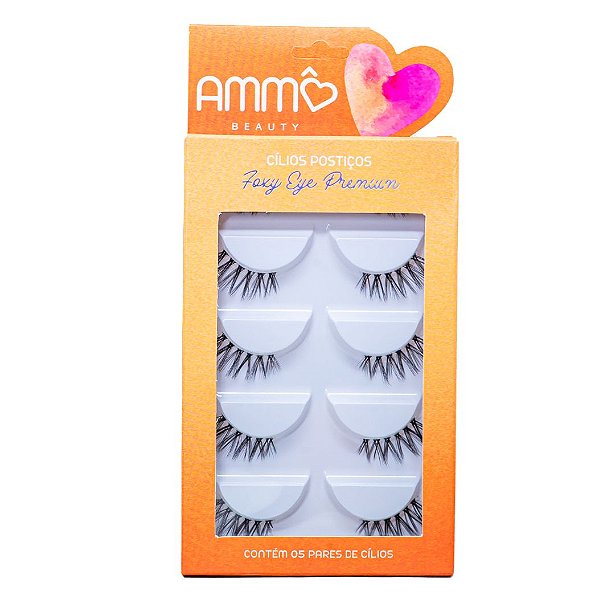 CILIOS POSTIÇOS Y2 AMMÔ BEAUTY - 5 PARES