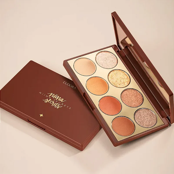 PALETA DE SOMBRAS NEUTRALS SECRETS NIINA SECRETS BY EUDORA