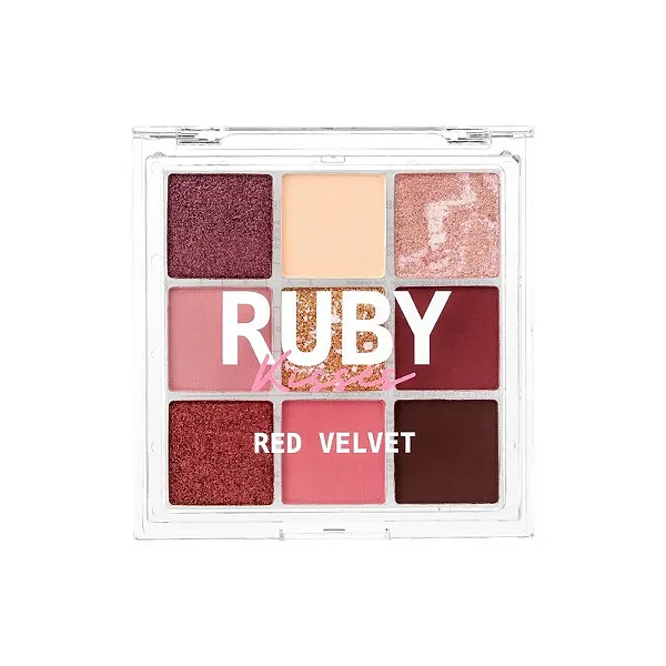 PALETA DE SOMBRAS RED VELVET RUBY KISSES
