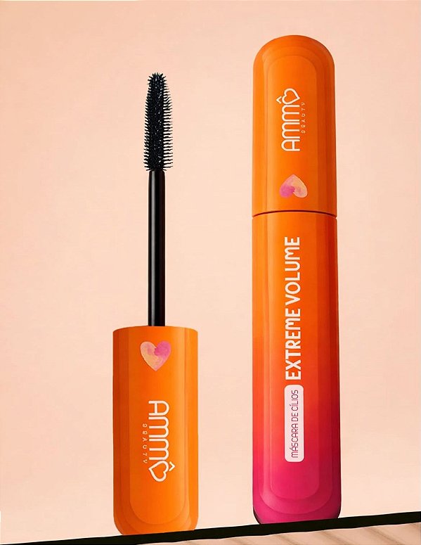 MÁSCARA DE CÍLIOS EXTREME VOLUME - AMMÔ BEAUTY