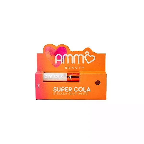 SUPER COLA EYELASH GLUE WHITE AMMÔ BEAUTY