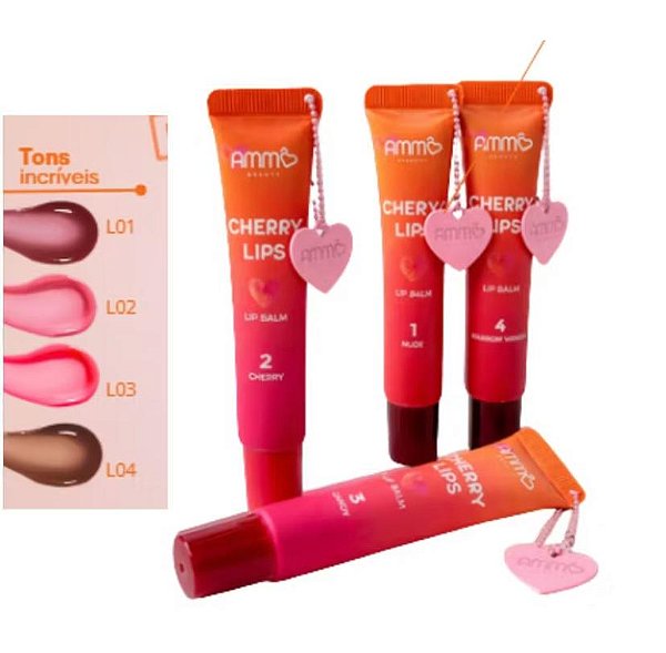 CHERRY LIPS - AMMÔ BEAUTY -15 ML