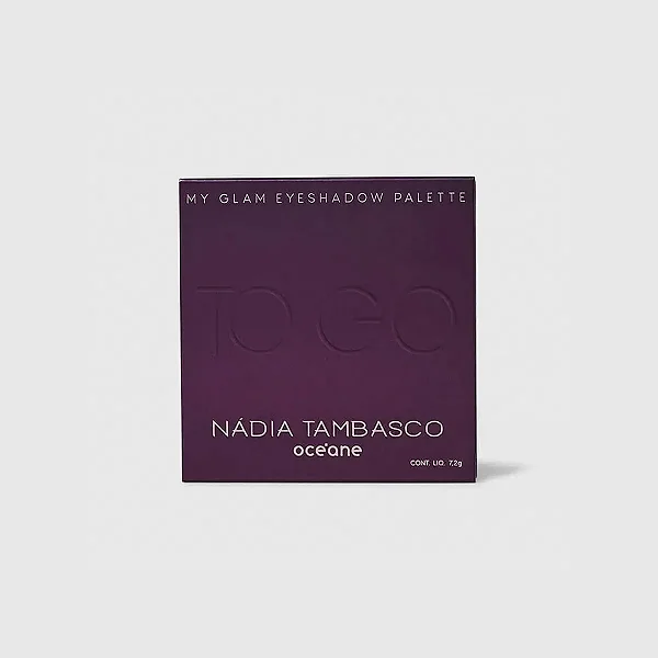 PALETA DE SOMBRAS MY GLAM - NÁDIA TAMBASCO TO GO