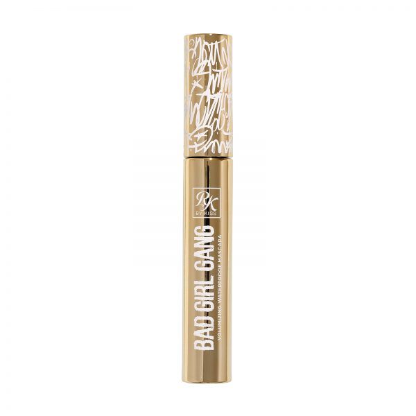 MÁSCARA PARA CÍLIOS BAD GIRL GANG VOLUMIZING WATERPROOF RK BY KISS