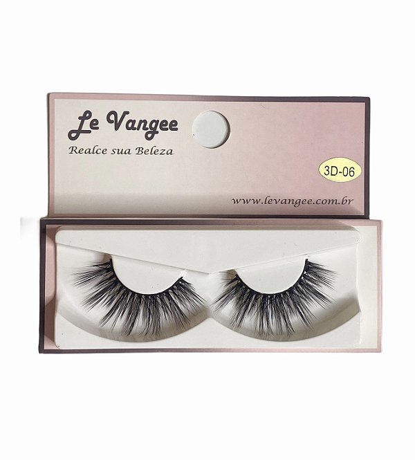 CÍLIOS POSTIÇOS VOLUME EXTREMO 3D-06 LE VANGEE