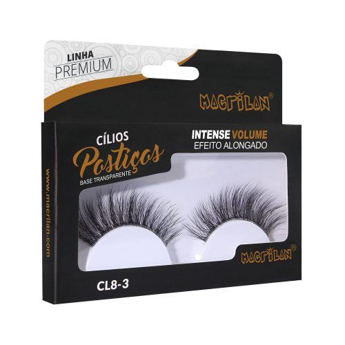 CILIOS POSTIÇOS LINHA PREMIUM CL8-3 MACRILAN