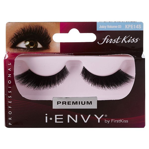 CÍLIOS POSTIÇOS FIRST KISS JUICY VOLUME 03 IENVY BY KISS NY