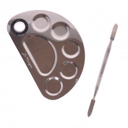 PLACA PARA MAQUIAGEM AÇO LE VANGEE