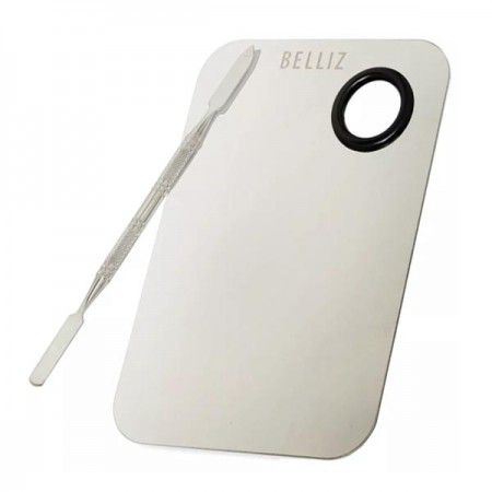 PLACA PARA MAQUIAGEM AÇO BELLIZ