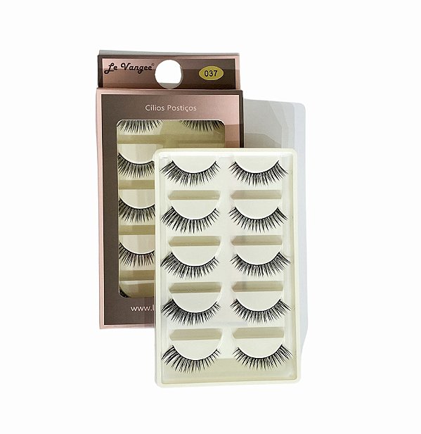 CÍLIOS POSTIÇOS  037 LE VANGEE ( 05 pares)