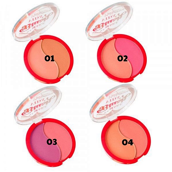 NA MAKE BLUSH É VIDA DUO BLUSH MAHAV