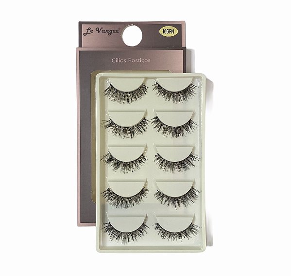 CÍLIOS POSTIÇOS 16GPN LE VANGEE ( 05 pares)