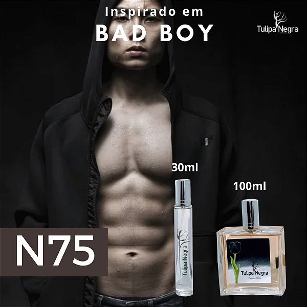 Perfume Tulipa Negra N 75 - Bad Boy