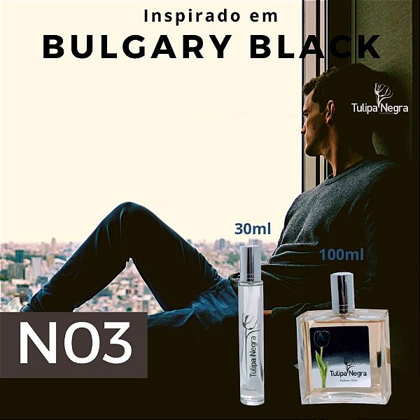 Perfume Tulipa Negra N 03 - Bulgari Black