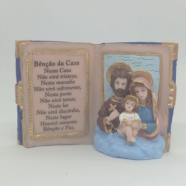 Livro Sagrada Família - 13x9cm