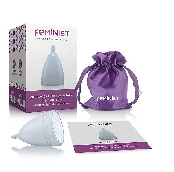 COLETOR MESTRUAL FEMINIST - MODELO B - 25 ml