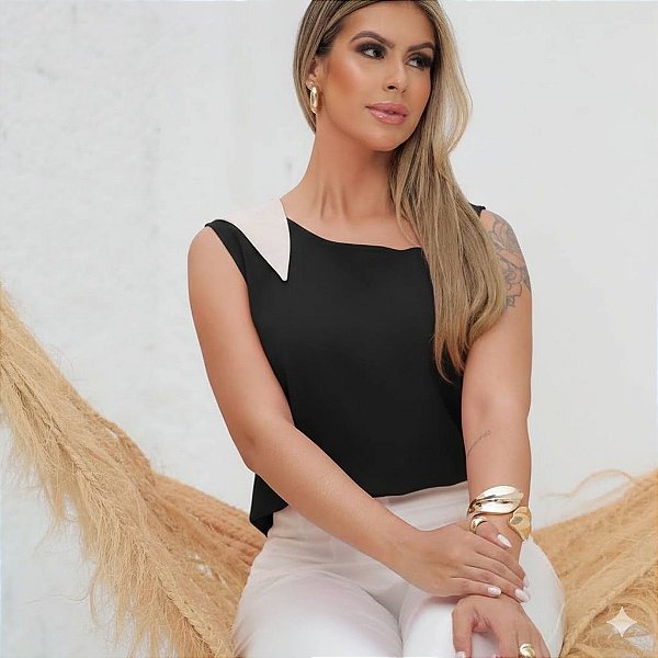 REGATA FEMININA PREMIUM COM DETALHES