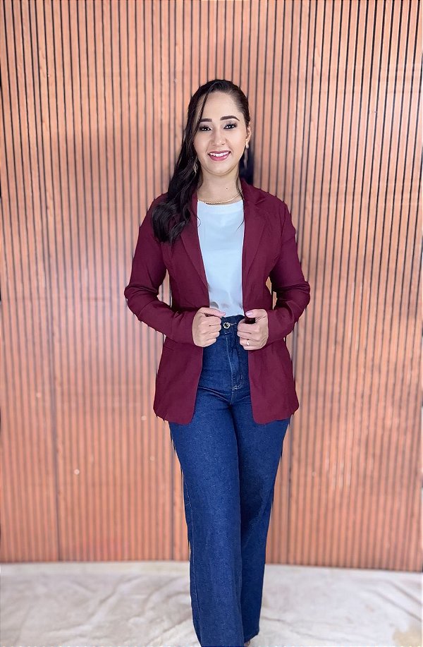 BLAZER BENGALINE LISO