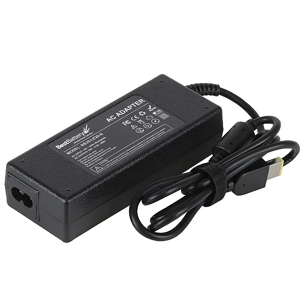 CARREGADOR NOTEBOOK LENOVO (PINO RETANGULAR) (90W)